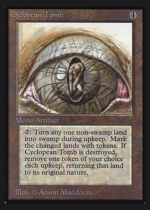 Cyclopean Tomb, Collectors' Edition #241