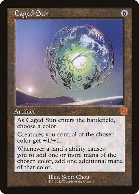 Caged Sun, The Brothers' War Retro Artifacts #9