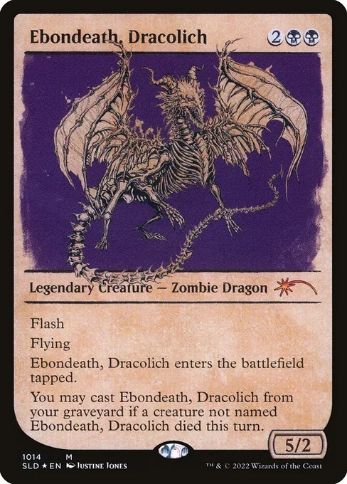 Ebondeath, Dracolich, Secret Lair Drop #1014