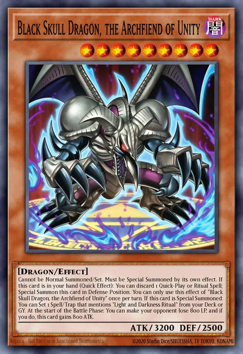 Black Skull Dragon, the Archfiend of Unity, Beyond the Brave #BETB-EN026