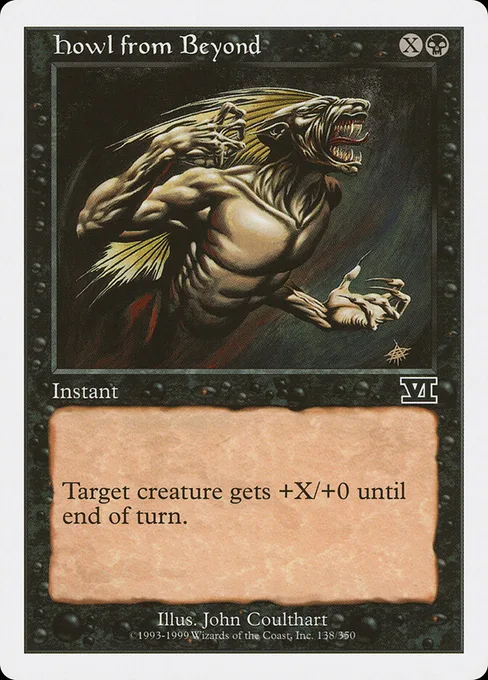 Howl from Beyond, Classic Sixth Edition #138