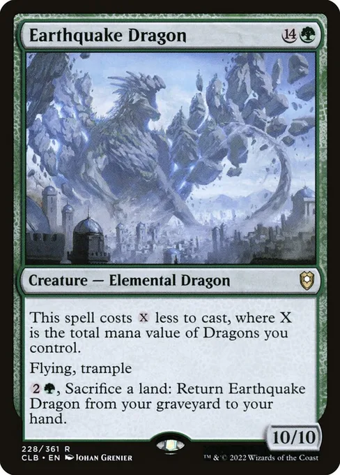 Earthquake Dragon, Commander Legends: Battle for Baldur's Gate #228