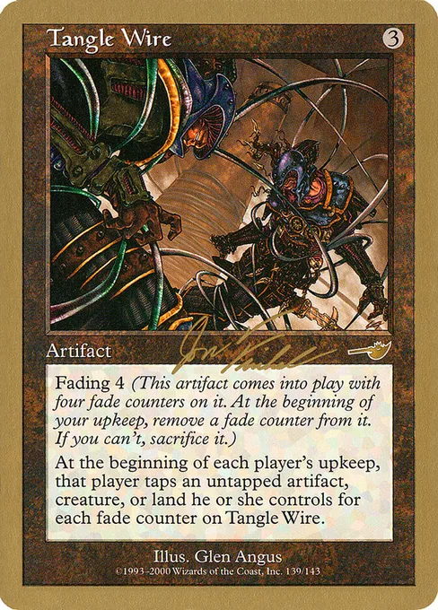 Tangle Wire, World Championship Decks 2000 #jf139a