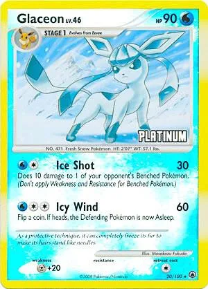 Glaceon, Burger King Promos #20