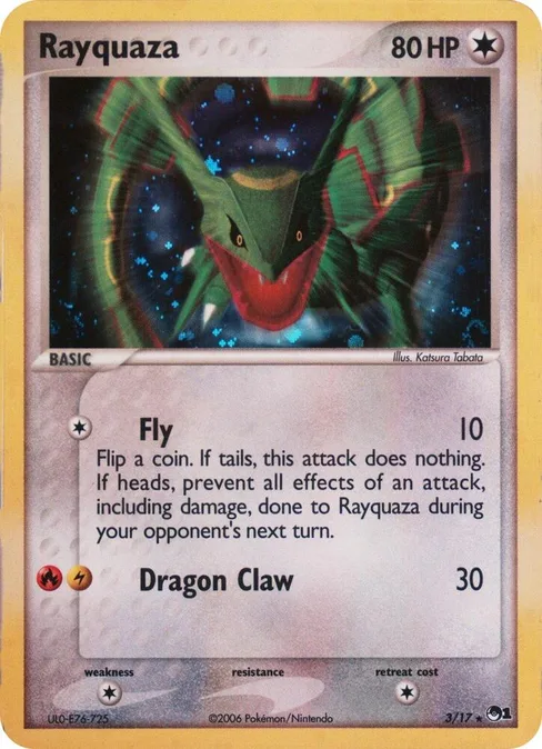 Rayquaza, Blister Exclusives #3