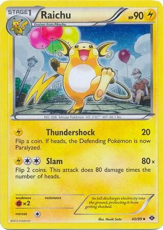 Raichu, Blister Exclusives #40