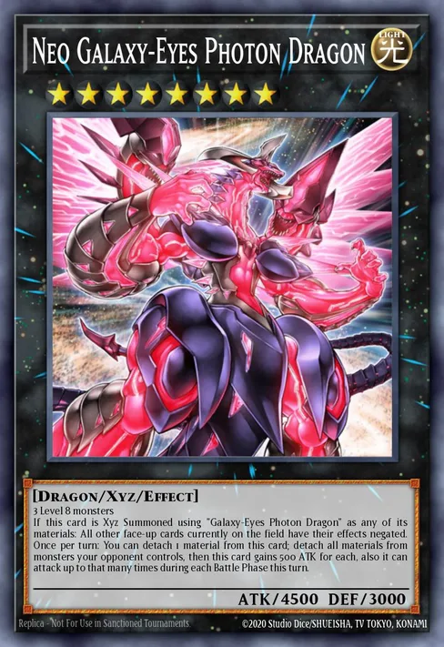Neo Galaxy-Eyes Photon Dragon, Battles of Legend: Chapter 1 #BLC1-EN070