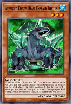 Advanced Crystal Beast Emerald Tortoise