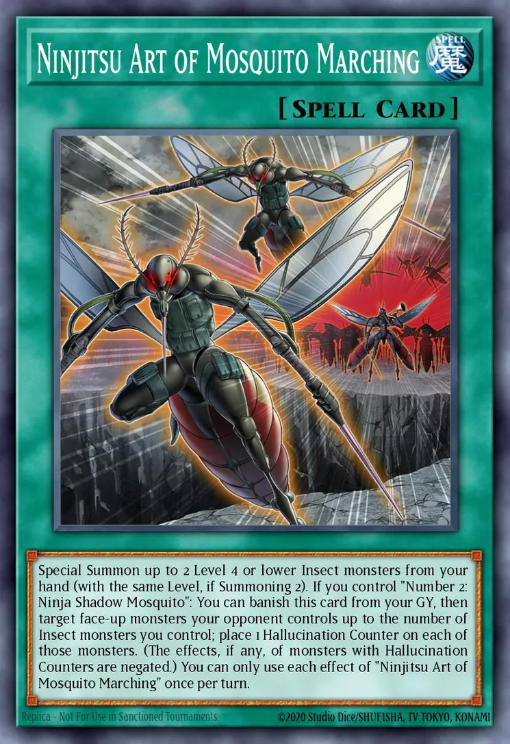 Ninjitsu Art of Mosquito Marching