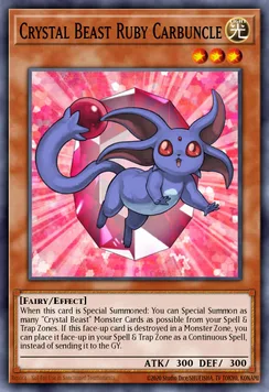 Crystal Beast Ruby Carbuncle