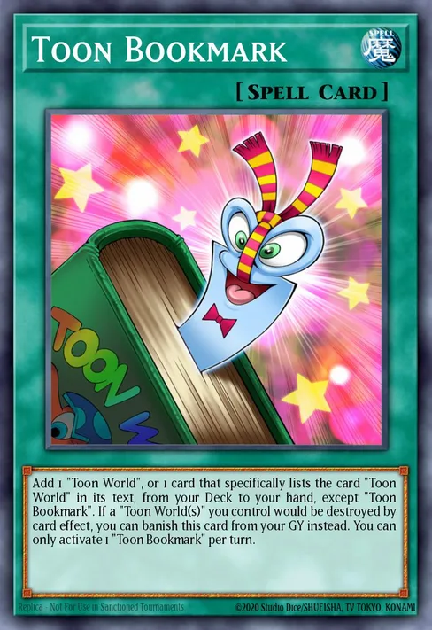 Toon Bookmark, Battles of Legend: Crystal Revenge #BLCR-EN067
