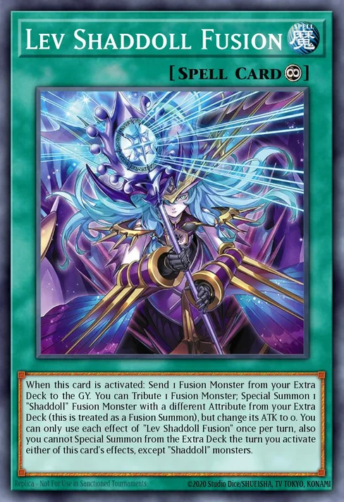 Lev Shaddoll Fusion, Battles of Legend: Glorious Gallery #BLGG-EN024