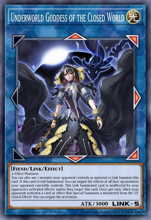 Underworld Goddess of the Closed World, Battles of Legend: Glorious Gallery #BLGG-EN144