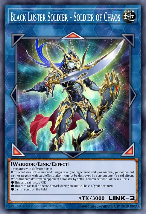Black Luster Soldier - Soldier of Chaos, Battles of Legend: Hero's Revenge #BLHR-EN046