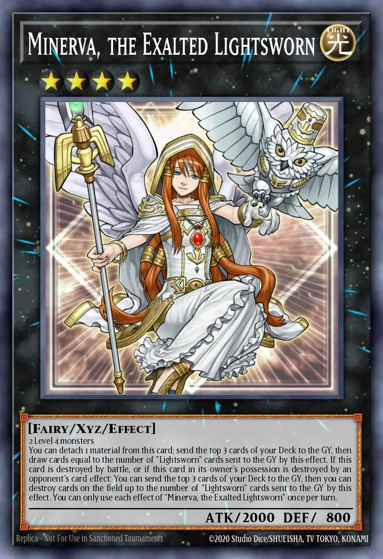 Minerva, the Exalted Lightsworn