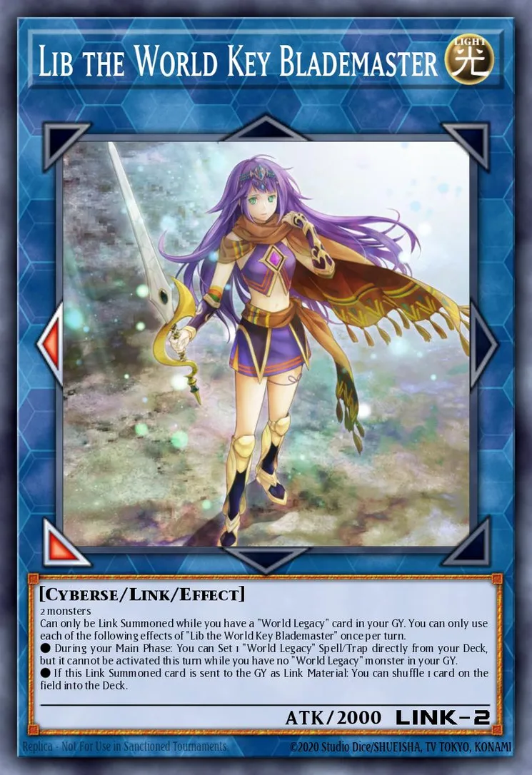 Lib the World Key Blademaster