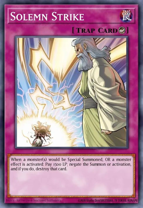 Solemn Strike, Battles of Legend: Relentless Revenge #BLRR-EN102