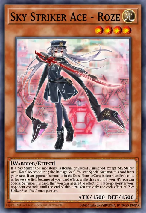 Sky Striker Ace - Roze, Battles of Legend: Terminal Revenge #BLTR-EN117