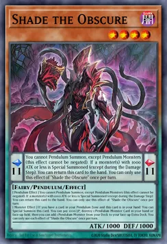 Shade the Obscure