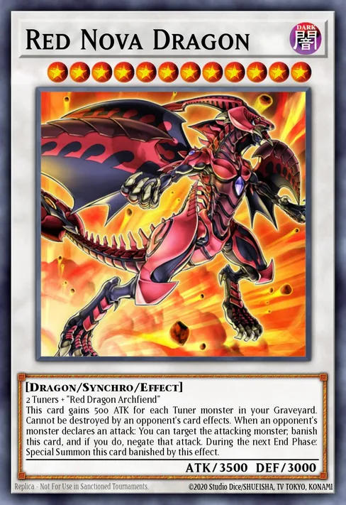 Red Nova Dragon, Blazing Dominion #BLZD-EN101