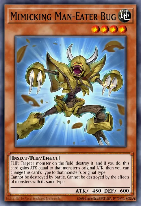 Mimicking Man-Eater Bug, Burst of Destiny #BODE-EN029