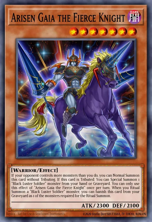 Arisen Gaia the Fierce Knight, Breakers of Shadow #BOSH-EN098
