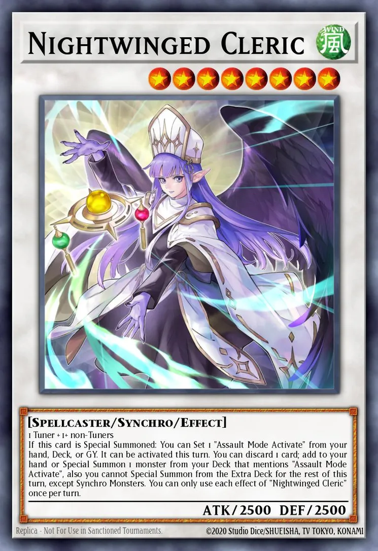 Nightwinged Cleric