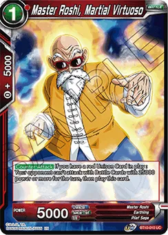 Master Roshi, Martial Virtuoso, Normal