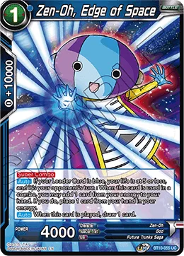 Zen-Oh, Edge of Space, Rise of the Unison Warrior #BT10-055