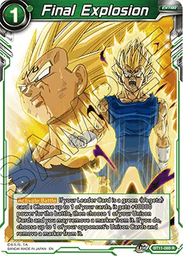 Final Explosion, Vermilion Bloodline #BT11-089