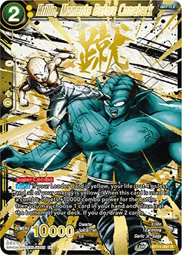 Krillin, Moments Before Comeback, Vermilion Bloodline #BT11-097_PR