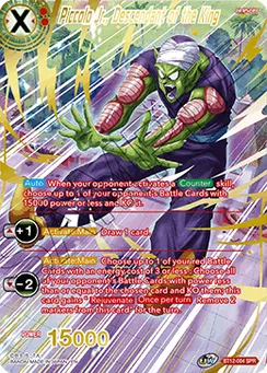 Piccolo Jr., Descendant of the King, Normal
