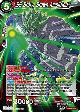 SS Broly, Brawn Amplified, Supreme Rivalry #BT13-024