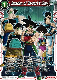 Invasion of Bardock's Crew, Normal