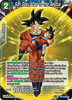 Son Goku, Dad to the Rescue, Normal