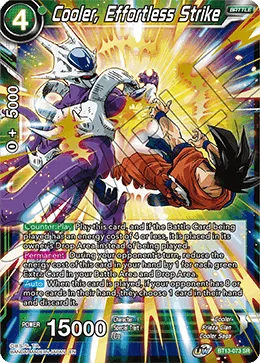 Cooler, Effortless Strike, Supreme Rivalry #BT13-073