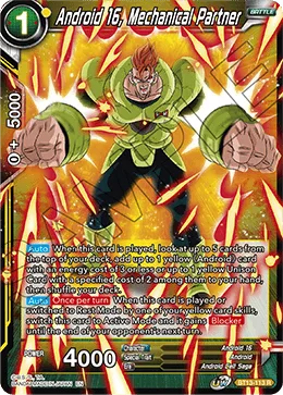 Android 16, Mechanical Partner, Supreme Rivalry #BT13-113