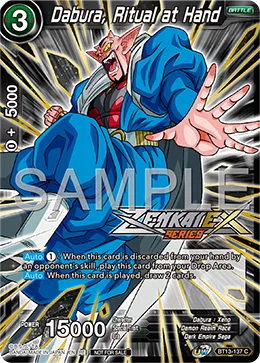 Dabura, Ritual at Hand, Supreme Rivalry #BT13-137_PR02