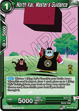 North Kai, Master's Guidance, Saiyan Showdown #BT15-081