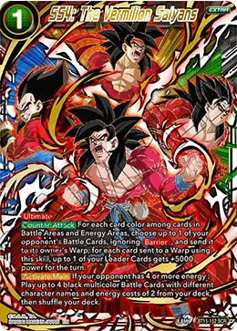 SS4: The Vermilion Saiyans, Saiyan Showdown #BT15-152