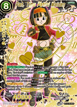 Pan, Time Patrol Maiden, Saiyan Showdown #BT15-155