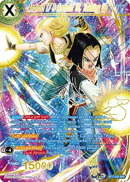Android 17 & Android 18, Teaming Up, Ultimate Squad #BT17-033_SPR