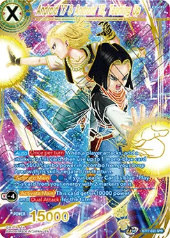 Android 17 & Android 18, Teaming Up, Normal