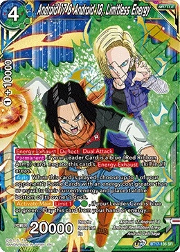 Android 17 & Android 18, Limitless Energy, Ultimate Squad #BT17-135