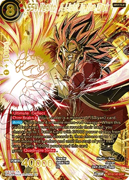 SS4 Vegito, A Light in the Dark, Dawn of the Z-legends #BT18-147_GDR