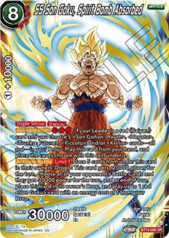 SS Son Goku, Spirit Bomb Absorbed, Normal