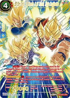 SS Son Goku, SS Vegeta, & SS Trunks, Triple Combination, Normal