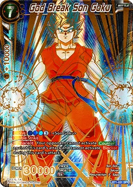 God Break Son Goku, Galactic Battle #BT1-031_SPR