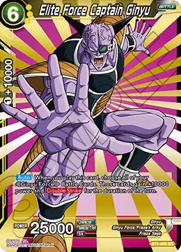 Elite Force Captain Ginyu, Galactic Battle #BT1-095