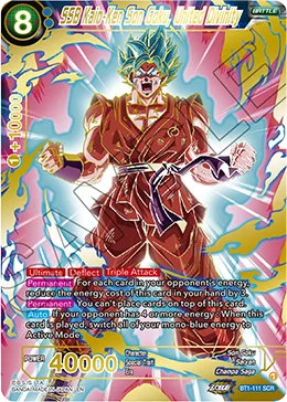 SSB Kaio-Ken Son Goku, United Divinity, Galactic Battle #BT1-111